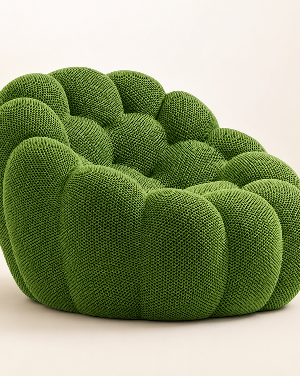Fauteuil Bubble Vert Olive