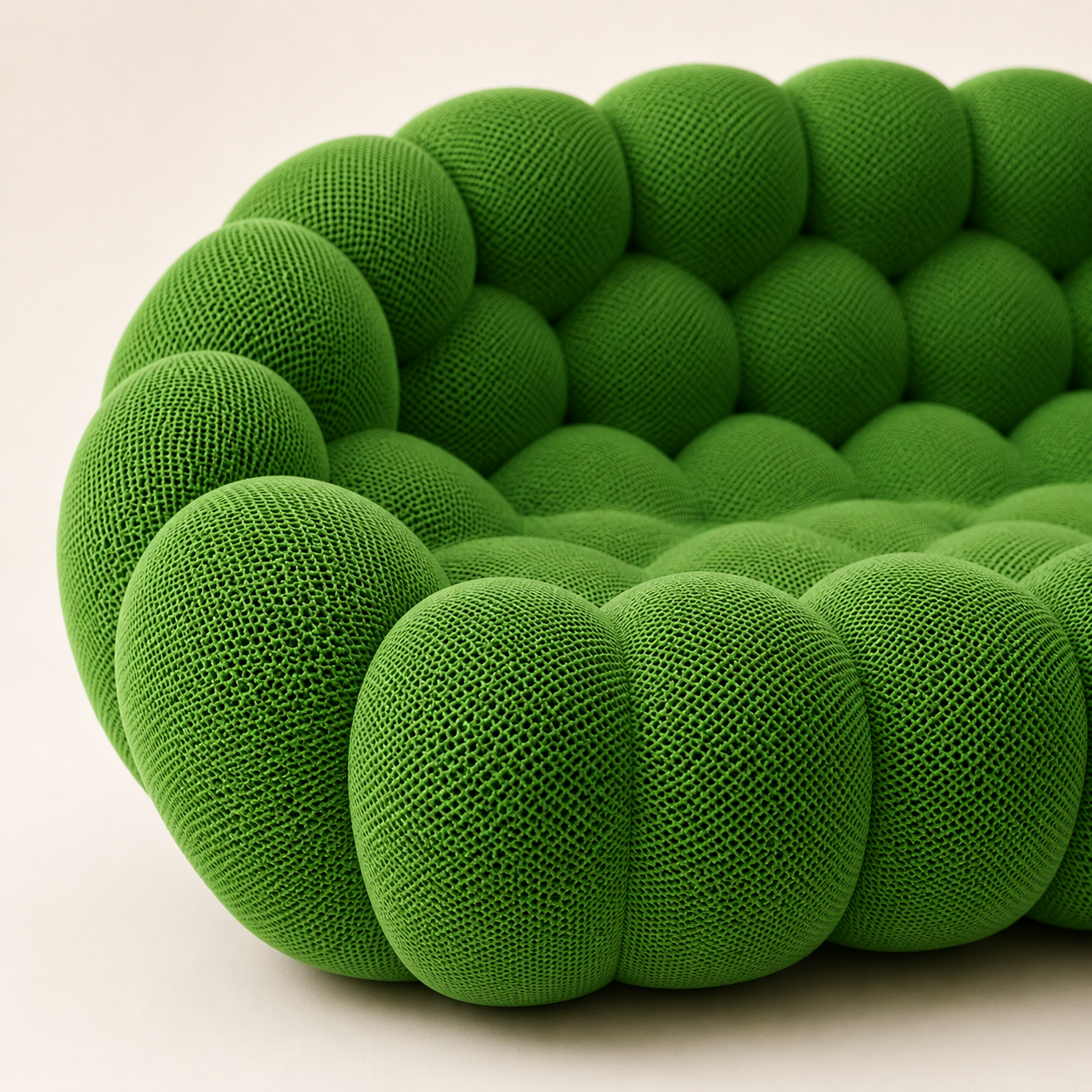 Canapé Bubble Deux Places Vert Olive