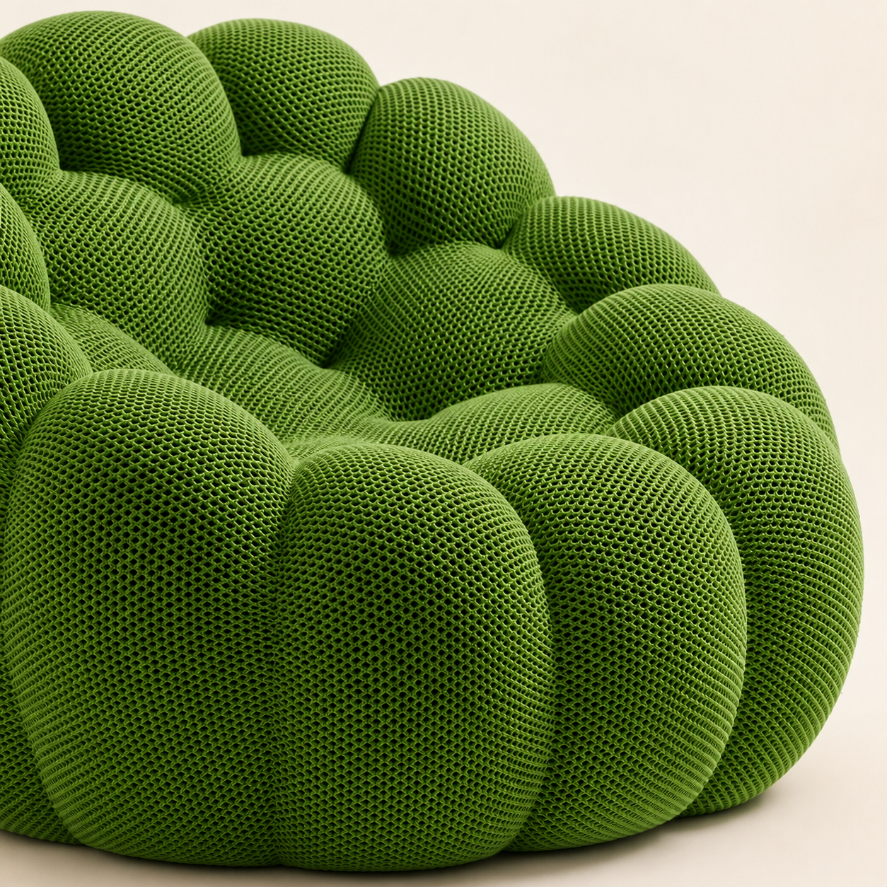 Fauteuil Bubble Vert Olive