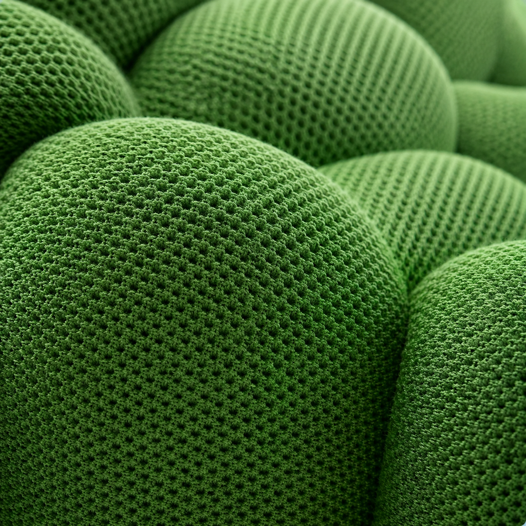 Fauteuil Bubble Vert Olive